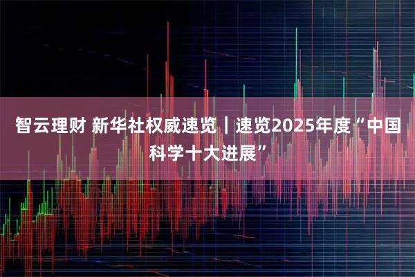 智云理财 新华社权威速览｜速览2025年度“中国科学十大进展”