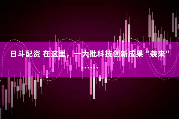 日斗配资 在这里，一大批科技创新成果“袭来”……