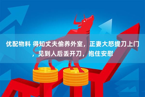 优配物料 得知丈夫偷养外室，正妻大怒提刀上门，见到人后丢开刀，抱住安慰